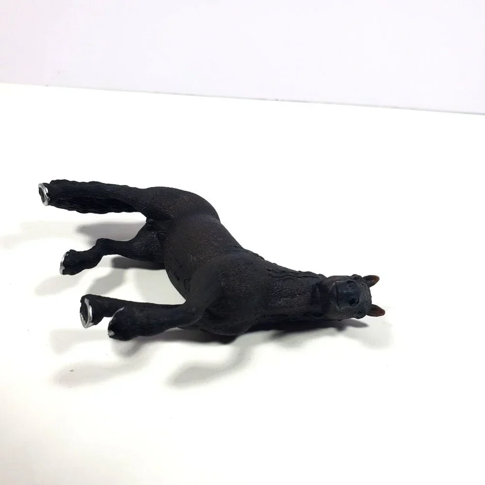 2009 Schleich Freisian Horse D-73527 Realistic Black Figure - Picture 16 of 16